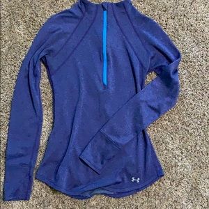 Purple Under Armour 1/2 Zip Jacket